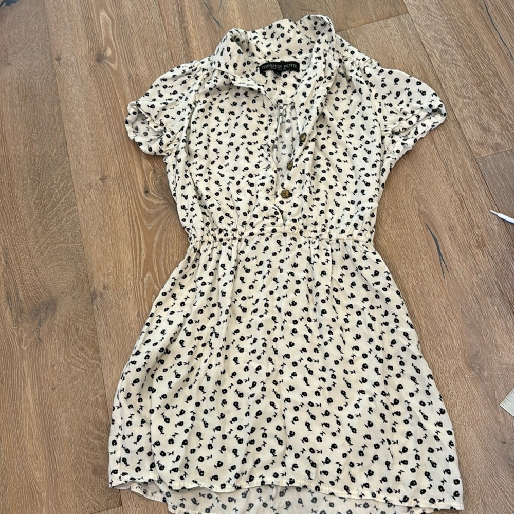 Topshop mini floral dress